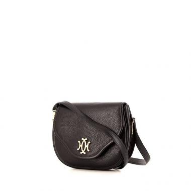 Hermes Lift shoulder bag in black Fjord leather