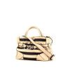 Sonia Rykiel handbag in beige and black leather - 00pp thumbnail