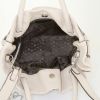 Sonia Rykiel handbag in beige and black leather - Detail D3 thumbnail