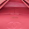 Borsa Chanel Timeless in pelle trapuntata rosa con motivo a spina di pesce - Detail D4 thumbnail