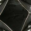 Chanel Petit Shopping handbag in black and white bicolor canvas - Detail D2 thumbnail