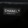 Borsa Chanel Petit Shopping in tela bicolore nera e bianca - Detail D3 thumbnail