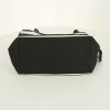Chanel Petit Shopping handbag in black and white bicolor canvas - Detail D4 thumbnail