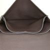 Borsa portadocumenti Hermès Sac à dépêches in pelle togo marrone - Detail D2 thumbnail