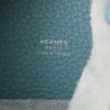 Bolso de mano Hermes Picotin modelo pequeño en cuero togo azul - Detail D3 thumbnail