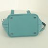 Hermes Picotin small model handbag in blue togo leather - Detail D4 thumbnail