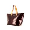 Louis Vuitton Bellevue large model handbag in purple monogram patent leather - 00pp thumbnail