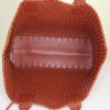 Bolso Cabás Bottega Veneta Cabat en cuero intrecciato rojo óxido - Detail D2 thumbnail