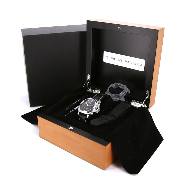 Panerai Luminor Marina watch in stainless steel Ref: OP6900 Circa 2010 - Detail D3