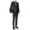 Borsa a tracolla Hermès in pelle togo grigio antracite - Detail D1 thumbnail