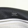 Sac bandoulière Hermès en cuir togo gris anthracite - Detail D3 thumbnail