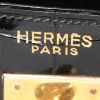 Borsa Hermes Kelly 35 cm in coccodrillo marino nero - Detail D4 thumbnail