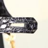 Bolso de mano Hermes Kelly 35 cm en cocodrilo porosus negro - Detail D5 thumbnail