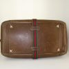 Gucci Gucci Vintage travel bag in brown leather - Detail D4 thumbnail