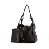 Borsa Loewe Hammock in pelle nera - 00pp thumbnail