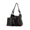 Loewe Hammock handbag in black leather - 00pp thumbnail