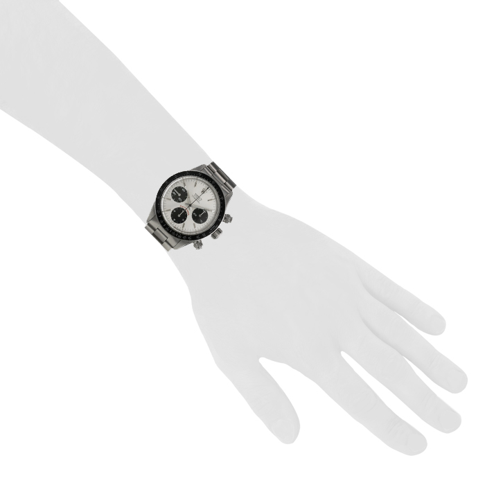 Rolex Daytona Mécanique watch in stainless steel Ref: 6265 Circa 1980 - Detail D1