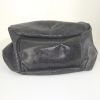 Shopping bag Marni in camoscio grigio imitazione lucertola - Detail D4 thumbnail