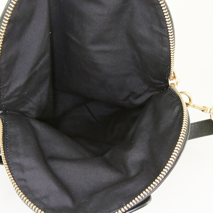 Borsa a tracolla Marc Jacobs in pelle martellata nera - Detail D2