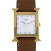 Hermes Heure H watch in gold plated Ref:  HH1.510 Circa  2000 - 00pp thumbnail