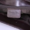 Dior Street Chic handbag in dark brown monogram canvas and brown leather - Detail D3 thumbnail