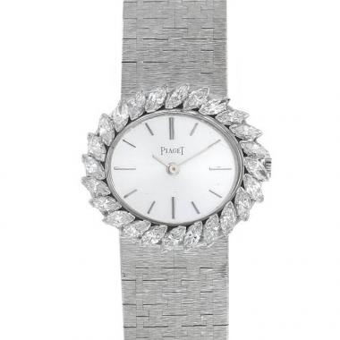 Reloj Piaget de oro blanco 18k Circa 1970