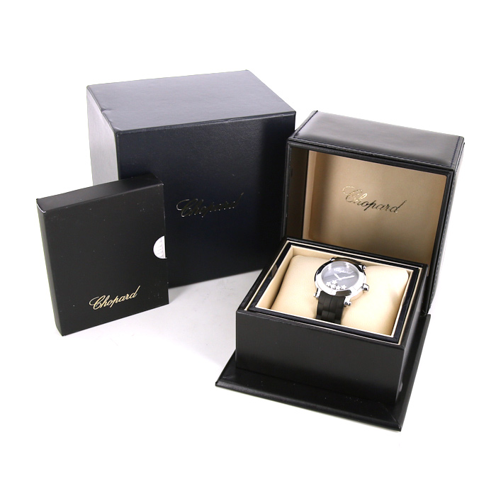 Reloj Chopard Happy Diamonds de acero Circa 2012 - Detail D2