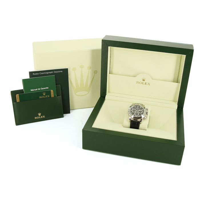 Montre Rolex Daytona en or gris Ref :  116519 Vers  2012