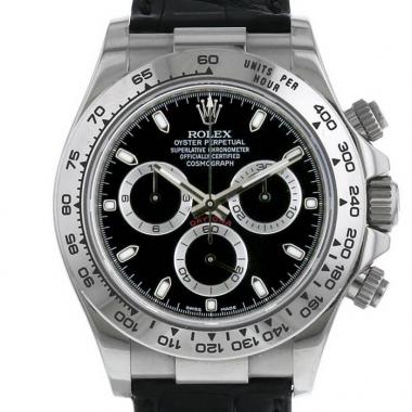 Montre Rolex Daytona en or gris Ref :  116519 Vers  2012