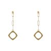 Dinh Van Impressions pendants earrings in yellow gold - 00pp thumbnail