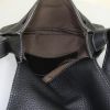 Chloé Marcie shoulder bag in black grained leather - Detail D2 thumbnail