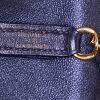 Bolso de mano Hermès Trim en cuero swift azul marino - Detail D3 thumbnail