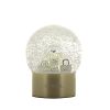 Chanel snow globe in gold and transparent plexiglas - Detail D1 thumbnail