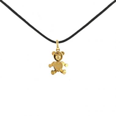 Pendentif articulé Pomellato Orsetto en or jaune