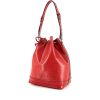 Shopping bag Louis Vuitton Grand Noé in pelle Epi rossa - 00pp thumbnail