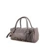 Chloé handbag in grey canvas - 00pp thumbnail