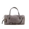 Chloé handbag in grey canvas - 360 thumbnail