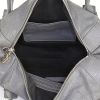 Chloé handbag in grey canvas - Detail D5 thumbnail