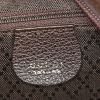Gucci Bamboo small model handbag in brown suede and brown leather - Detail D3 thumbnail