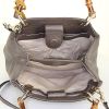 Caran Gucci handbag in taupe grained leather - Detail D3 thumbnail