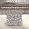 Caran Gucci handbag in taupe grained leather - Detail D4 thumbnail