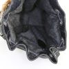 Borsa Gucci Bamboo in tela nera e pelle verniciata nera - Detail D2 thumbnail