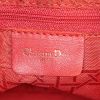 Bolso de mano Dior Lady Dior modelo grande en lona cannage negra - Detail D3 thumbnail