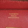 Borsa Hermes Birkin 35 cm in pelle Epsom rossa - Detail D4 thumbnail