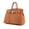 Hermes Birkin 35 cm handbag in gold togo leather - 00pp thumbnail