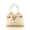 Dior handbag in white leather cannage - 360 thumbnail