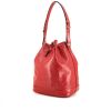Shopping bag Louis Vuitton Grand Noé in pelle Epi rossa - 00pp thumbnail