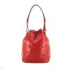 Louis Vuitton Grand Noé shopping bag in red epi leather - 360 thumbnail