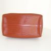 Bolso de mano Louis Vuitton Speedy 25 cm en cuero Epi marrón - Detail D4 thumbnail