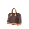 Louis Vuitton Alma handbag in brown monogram canvas and natural leather - 00pp thumbnail